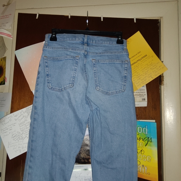 EVERLANE the original cheeky jean BLUE 26 cropped - Picture 11 of 12